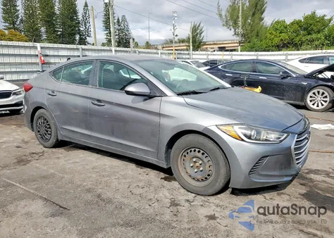 2017 Hyundai Elantra Se z USA, uszkodzony, nr VIN KMHD74LFXHU336128
